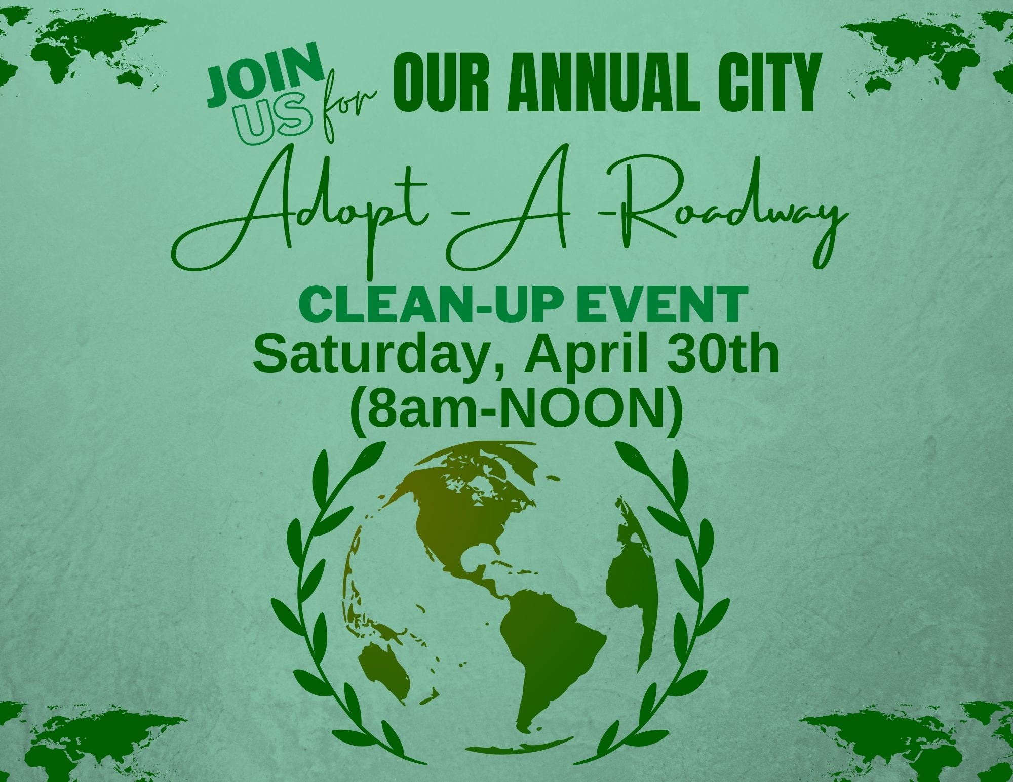 Green Modern Earth Day (Flyer (Landscape)) (1)