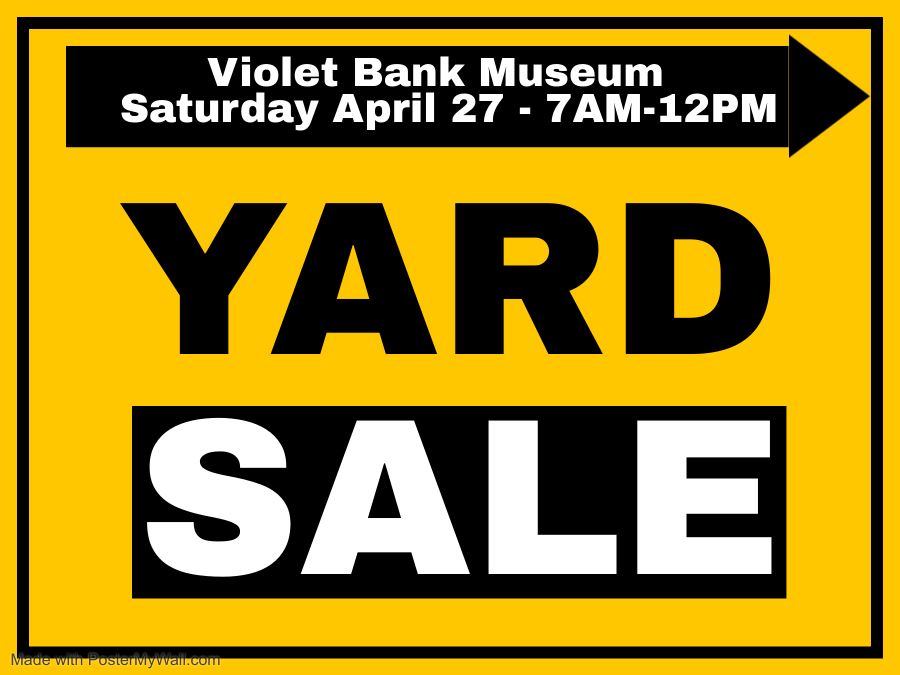 Yellow Yard Sale Sign - Made with PosterMyWall