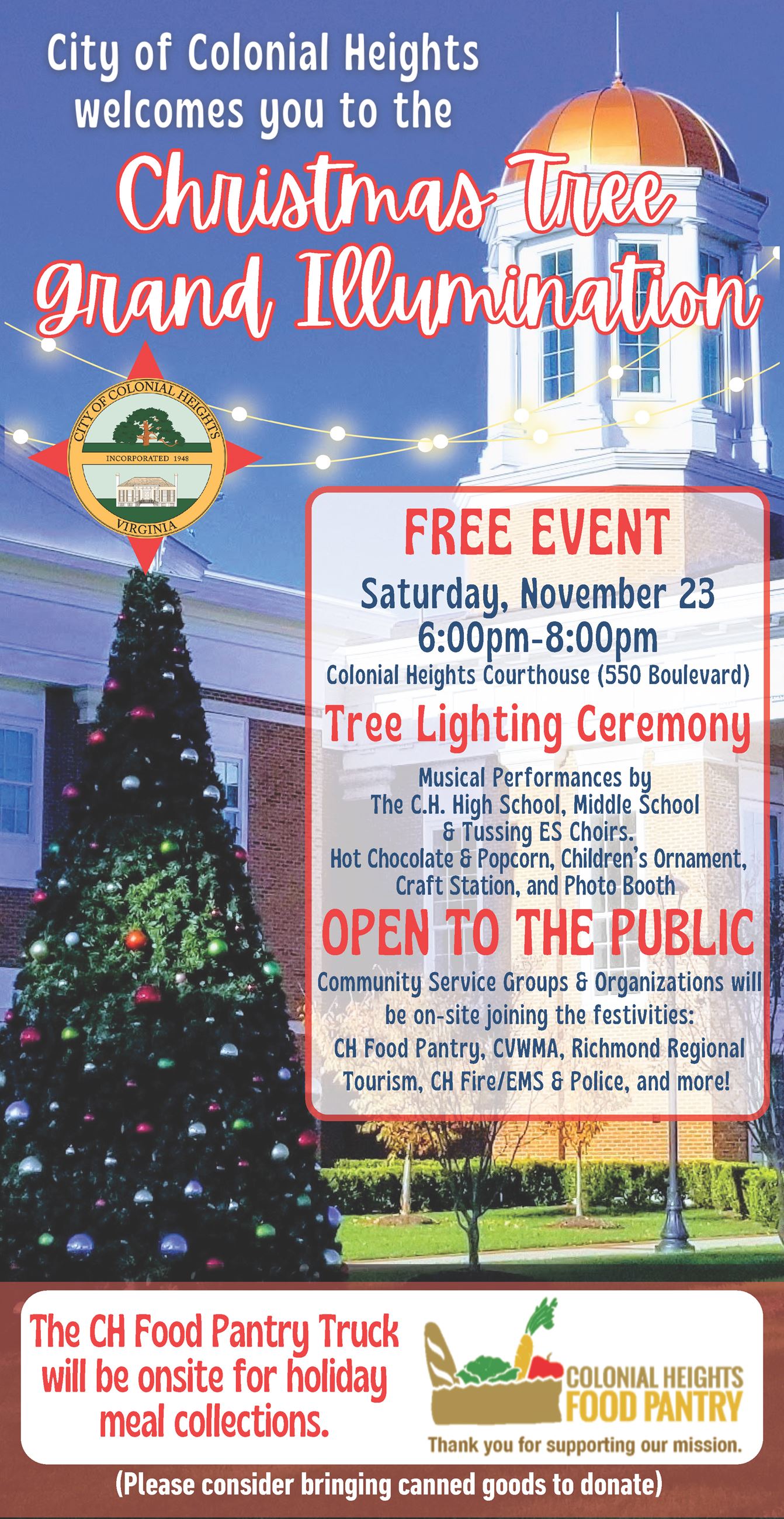 Christmas Tree Lighting Event