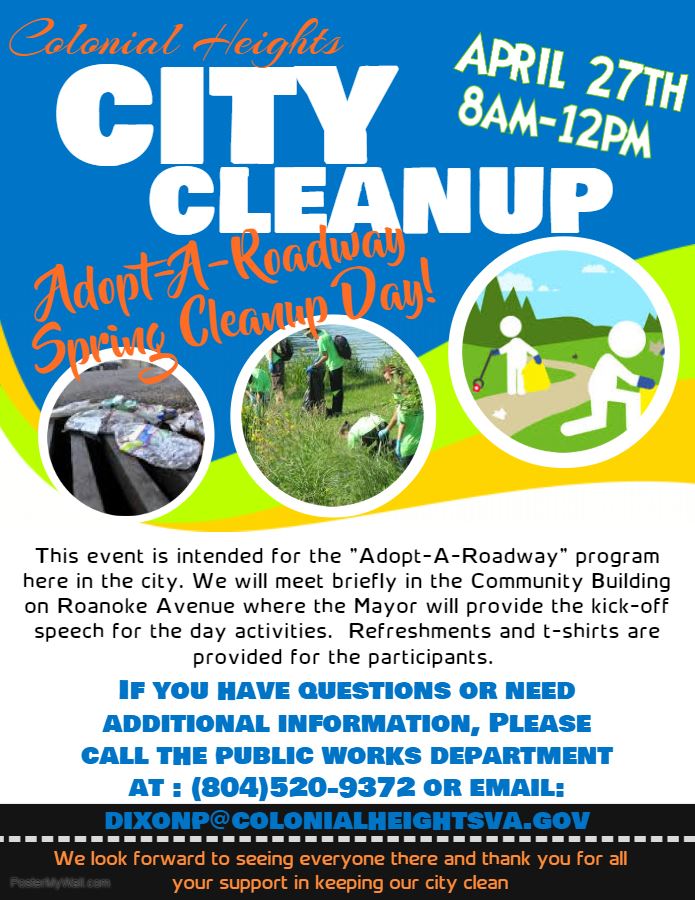 CH City Cleanup Flyer- April 27, 2019