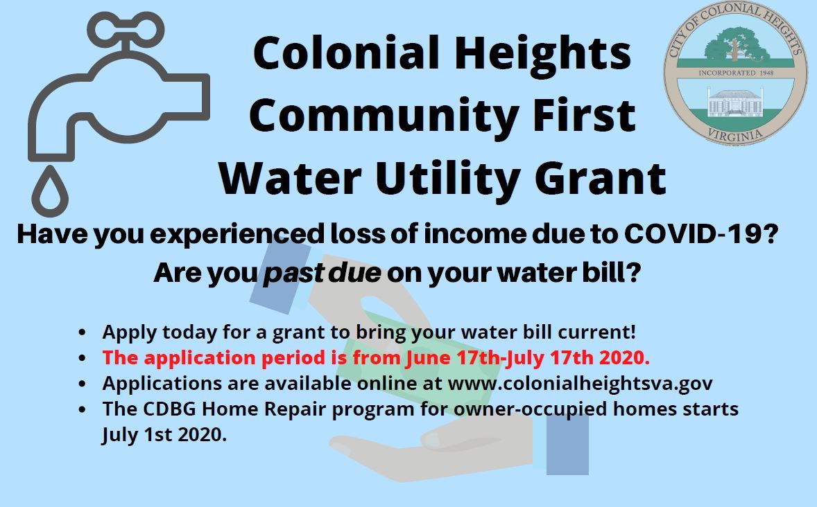 CH Community First Water Utility Grant - 2020