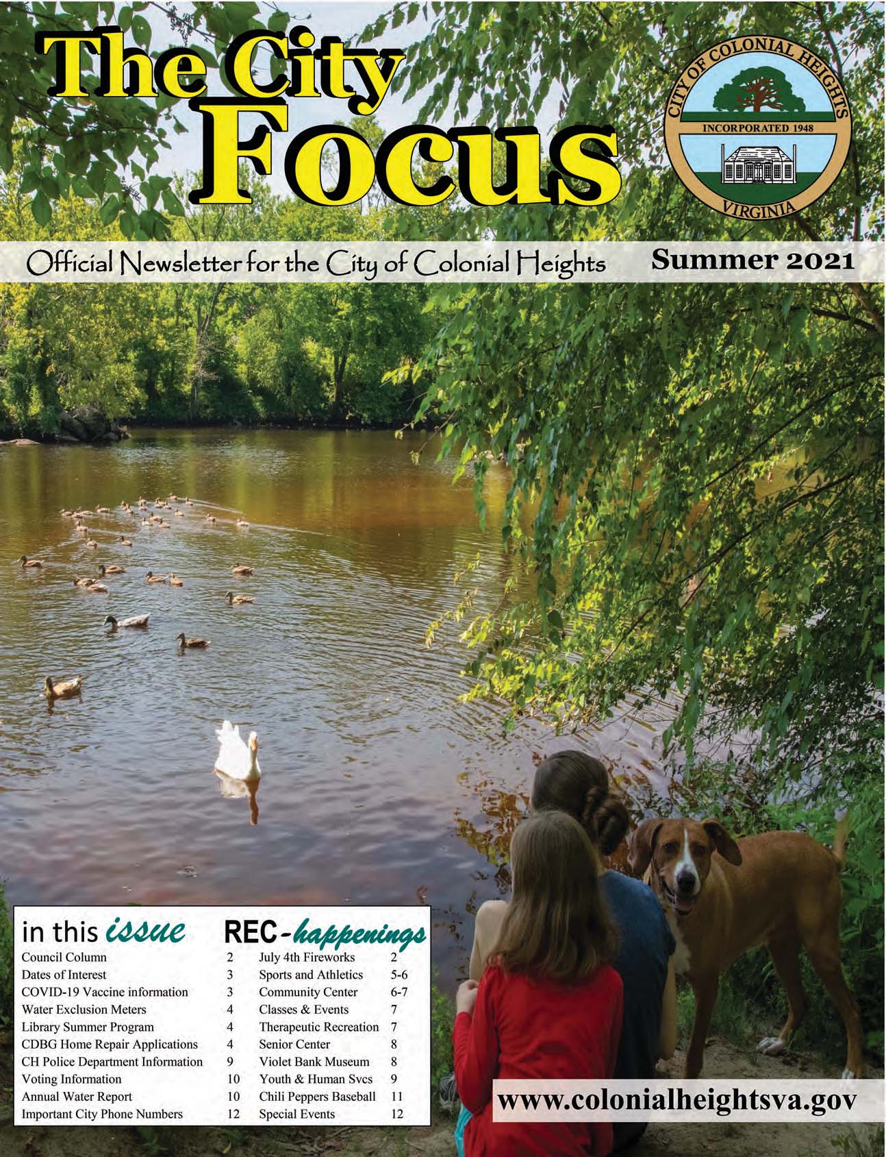 Summer Focus cover page