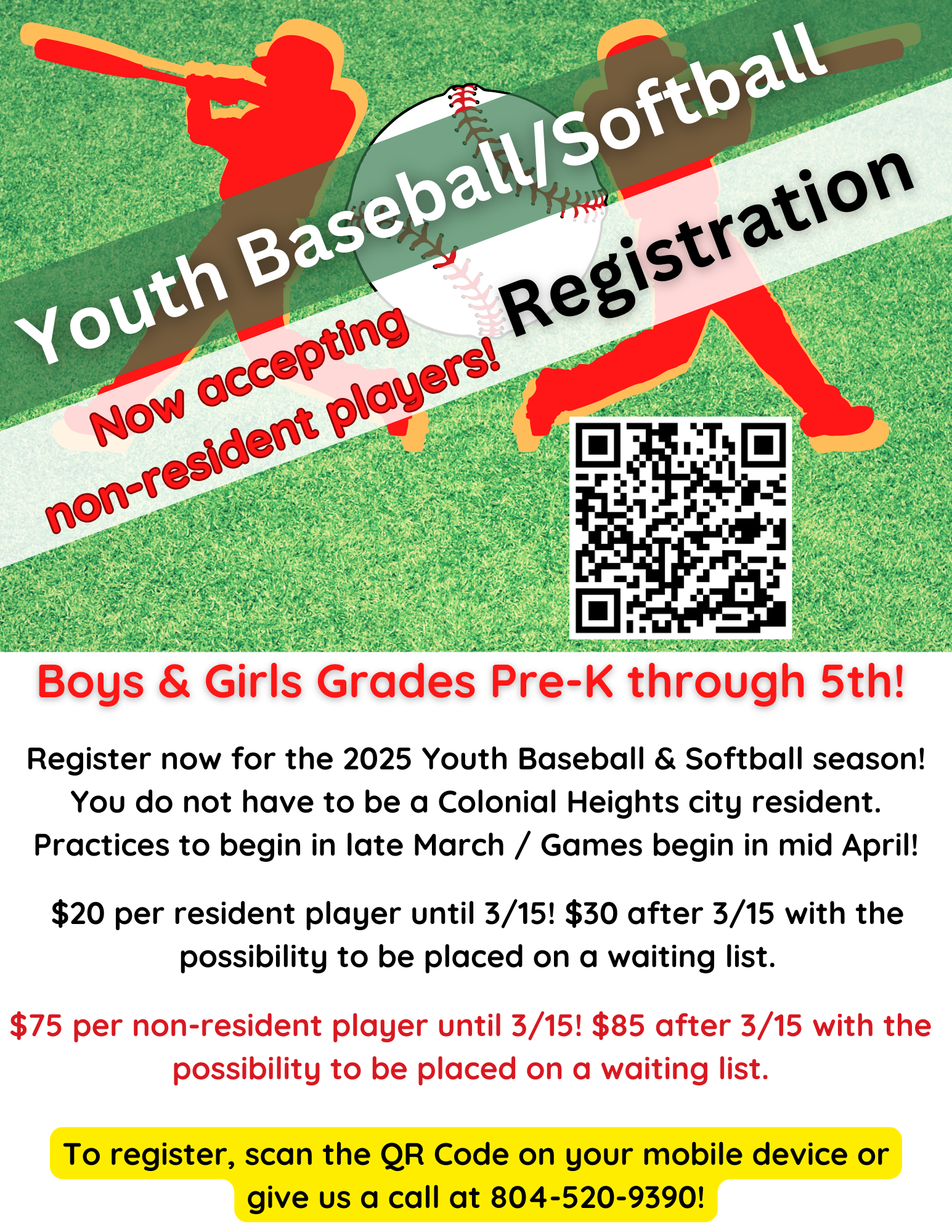 Rec Baseball Softball