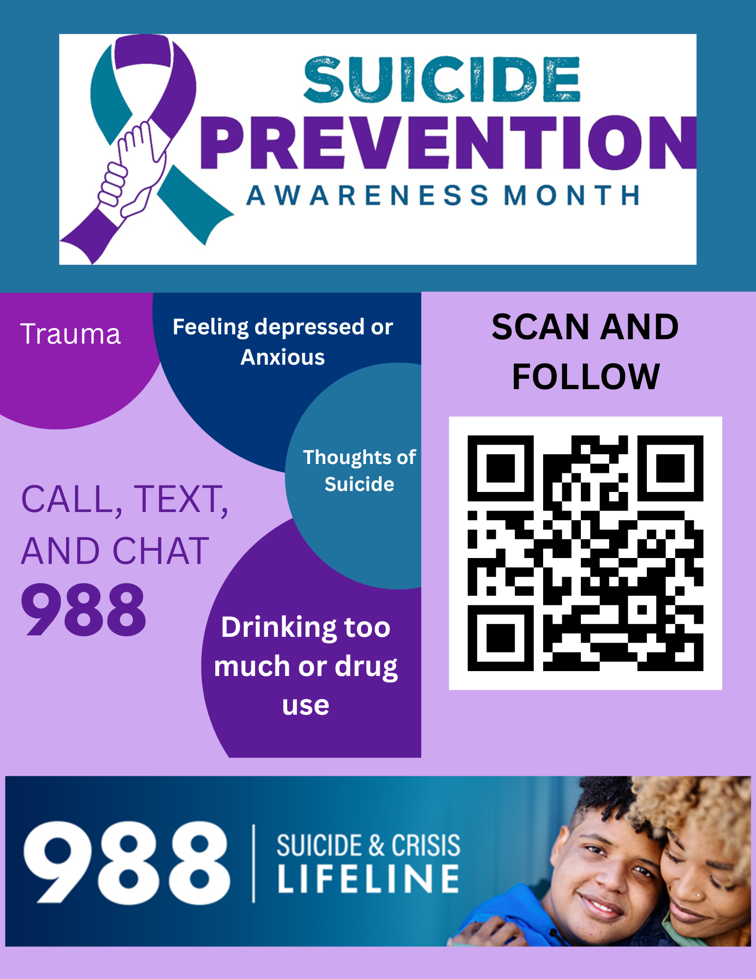 Suicide Prevention Hotlline Image
