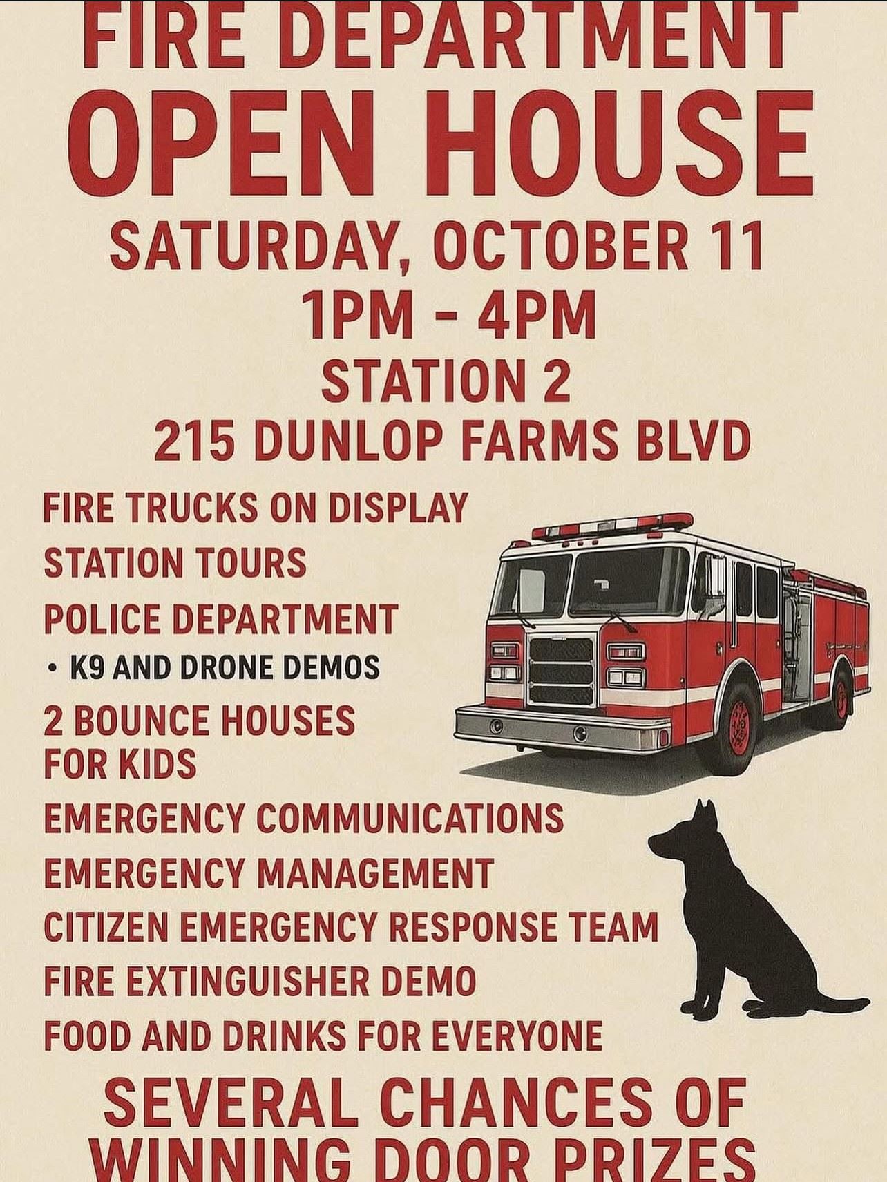 Station 2 Open House Event - Oct. 11, 2025
