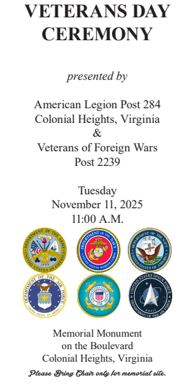 Veterans Day Ceremony 2025