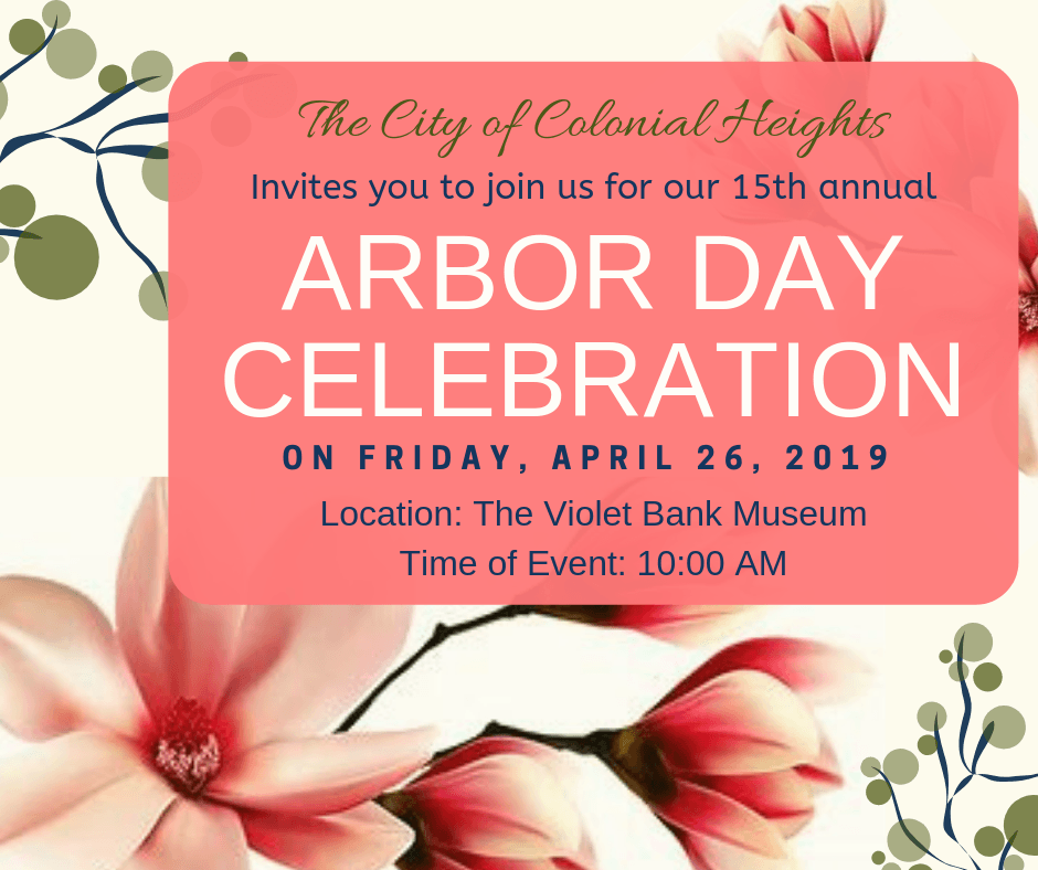 Arbor Day Invitation - April 2019 canva